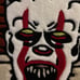 2ft Pennywise The clown rug/wall hanging