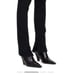 Helmut Lang Zip-Hem Leggings in Black Size XS