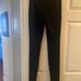 Helmut Lang Zip-Hem Leggings in Black Size XS