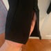 Helmut Lang Zip-Hem Leggings in Black Size XS