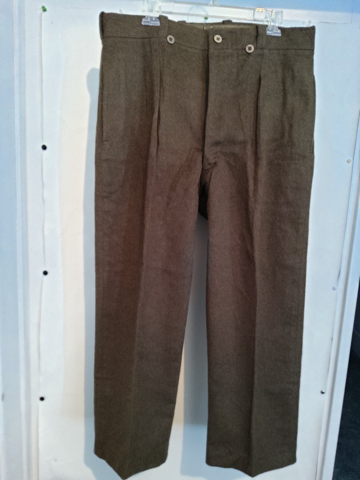 Wool pants