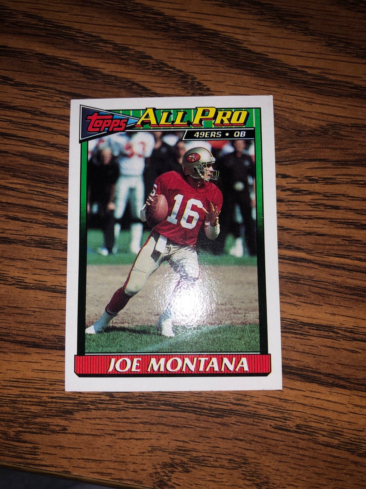 Joe Montana Topps All Pro 73
