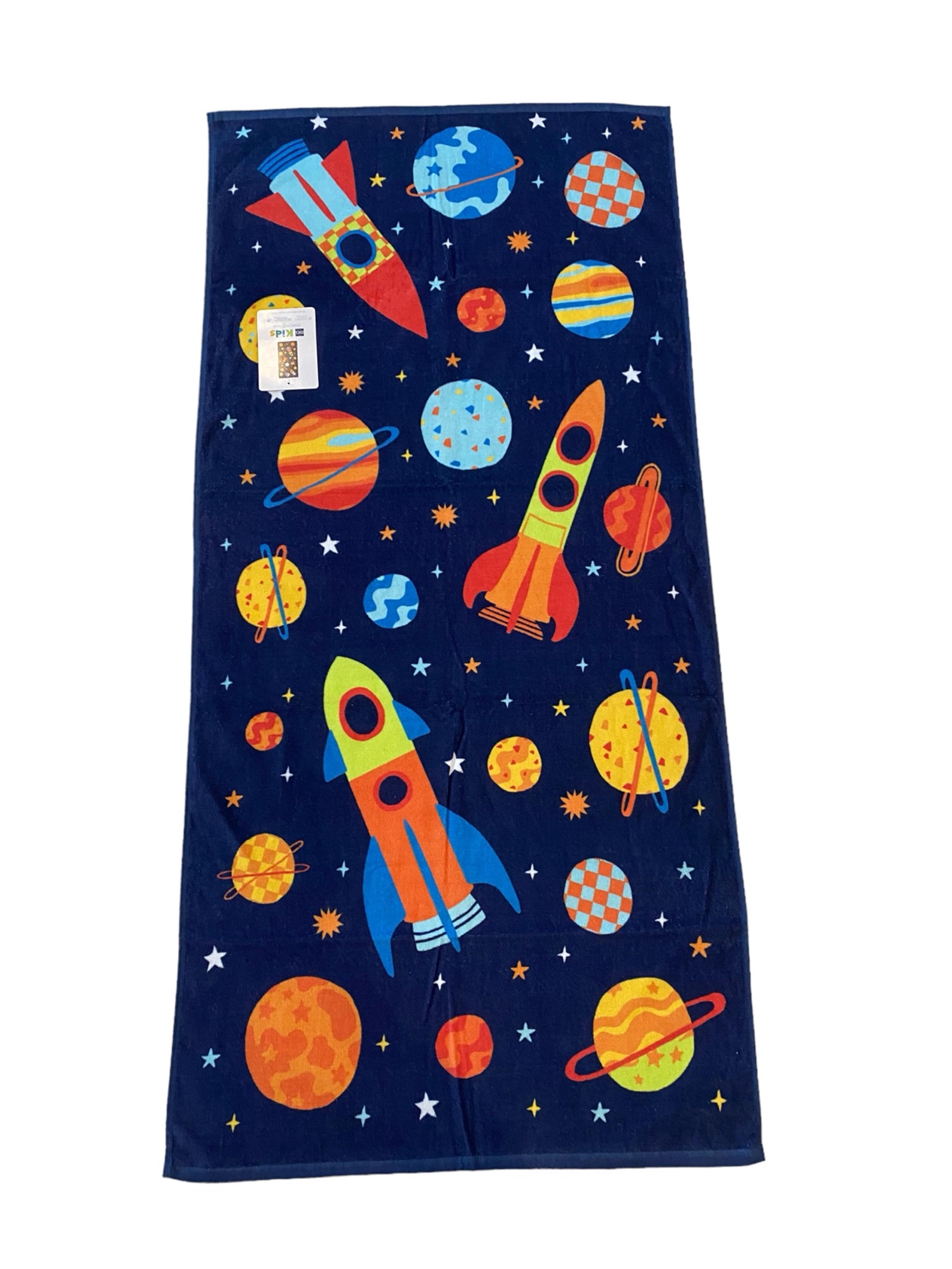 THE BIG ONE Kids Outer Space Beach Towel