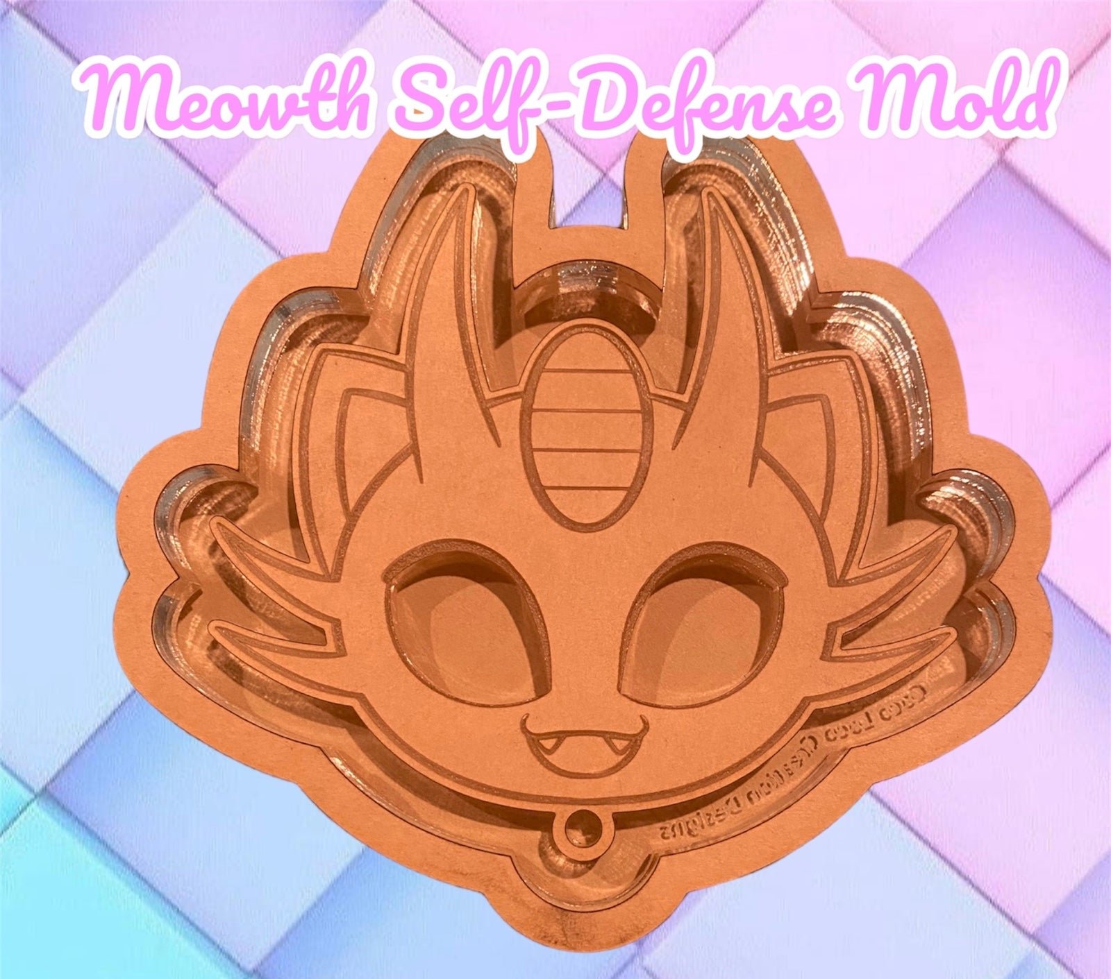Meowth pokey self defense mold