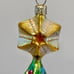Christopher Radko Celestial Globe and Tree with Star Glass Christmas Ornament
