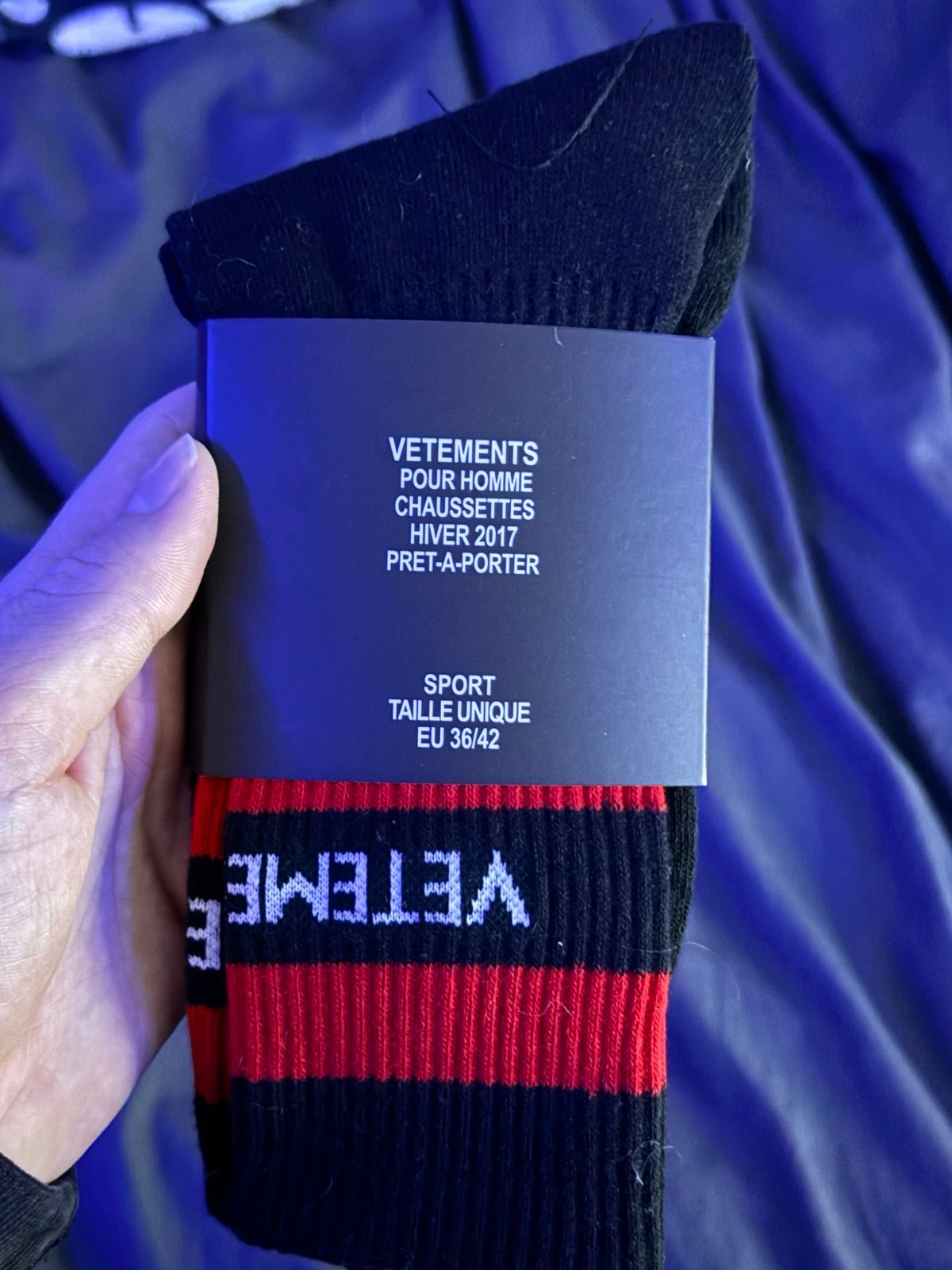 Vetements Sexual Fantasies Socks