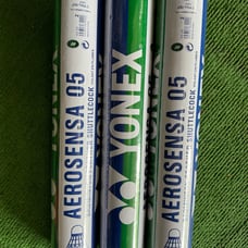 Yonex Aerosensa 05 premium feather shuttlecocks - 3tubes