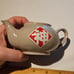 Kami ceramic teapot Choshinsui Ultra Divine Water has a chip in lid Dragonball D