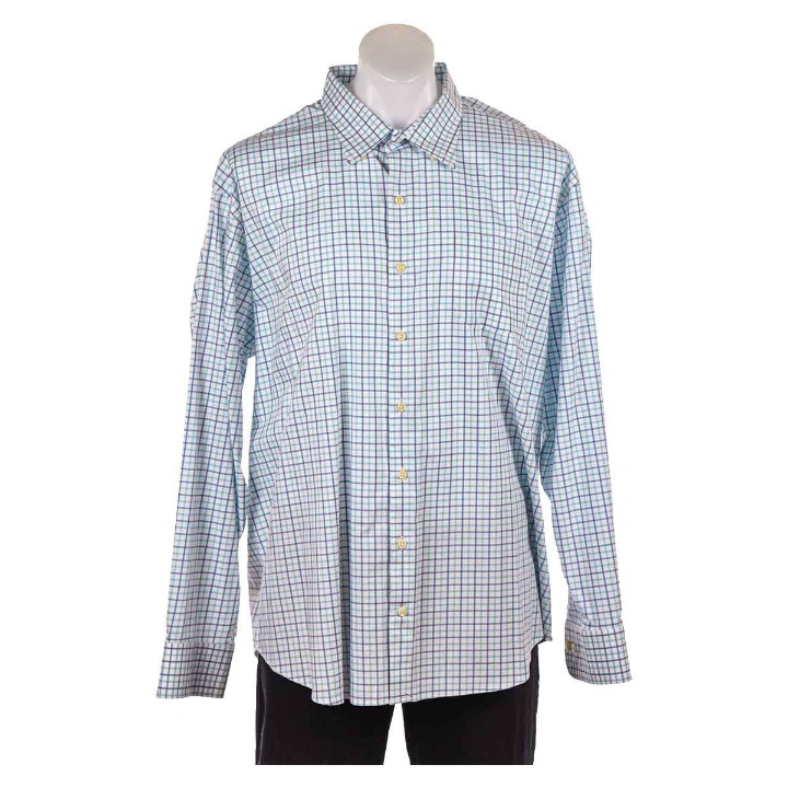 Peter Millar Dress Shirts XXL Blue
