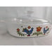 1975 Corning Ware Country Festival Friendship Blue Bird Quart Casserole