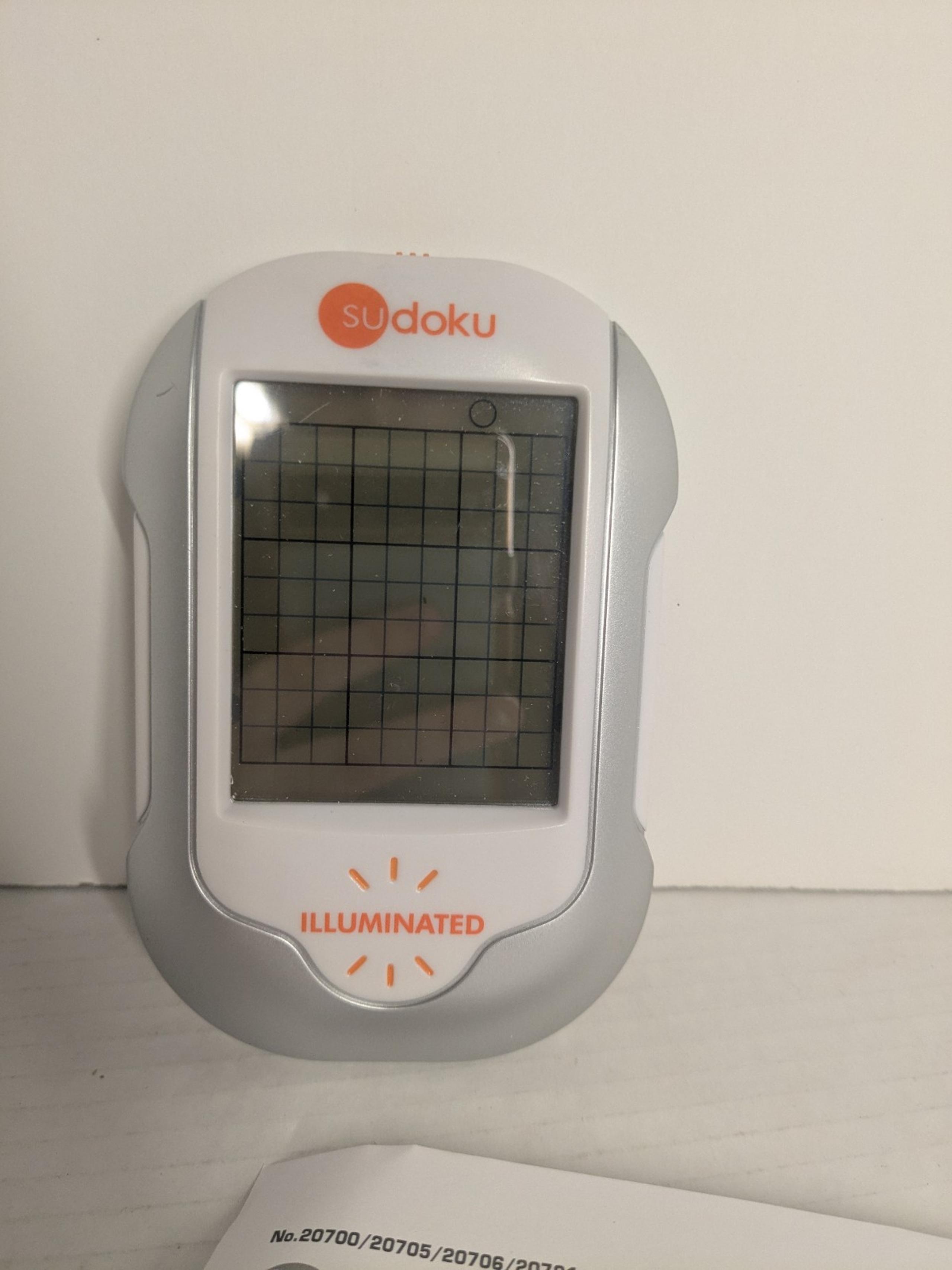 2006 Techno Source Sudoku Illuminated Touch Screen Handheld Game W/ Stylus