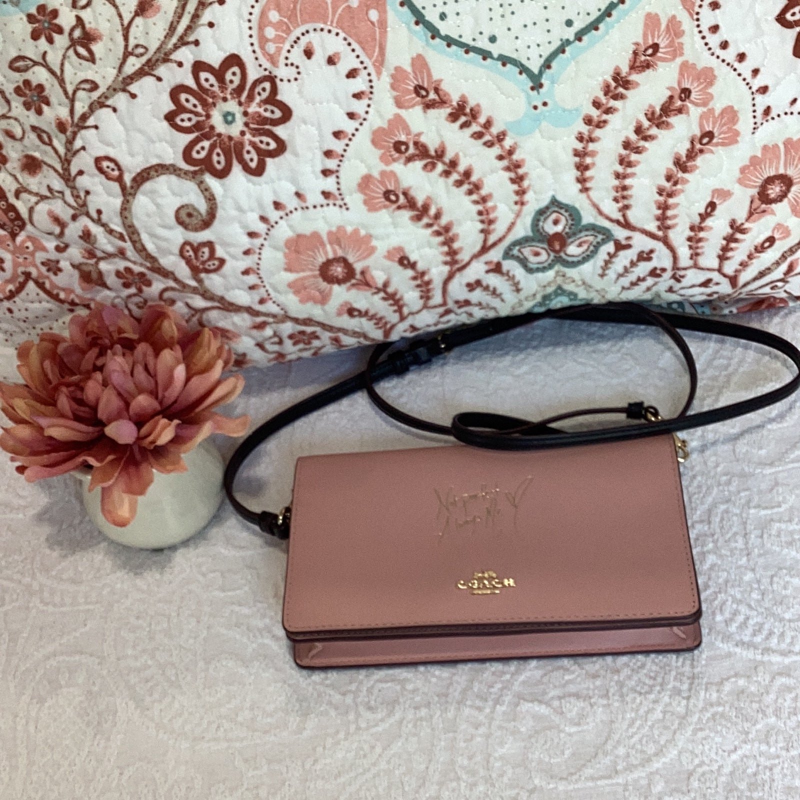 Selena Hayden Foldover Crossbody Clutch in Colorblock