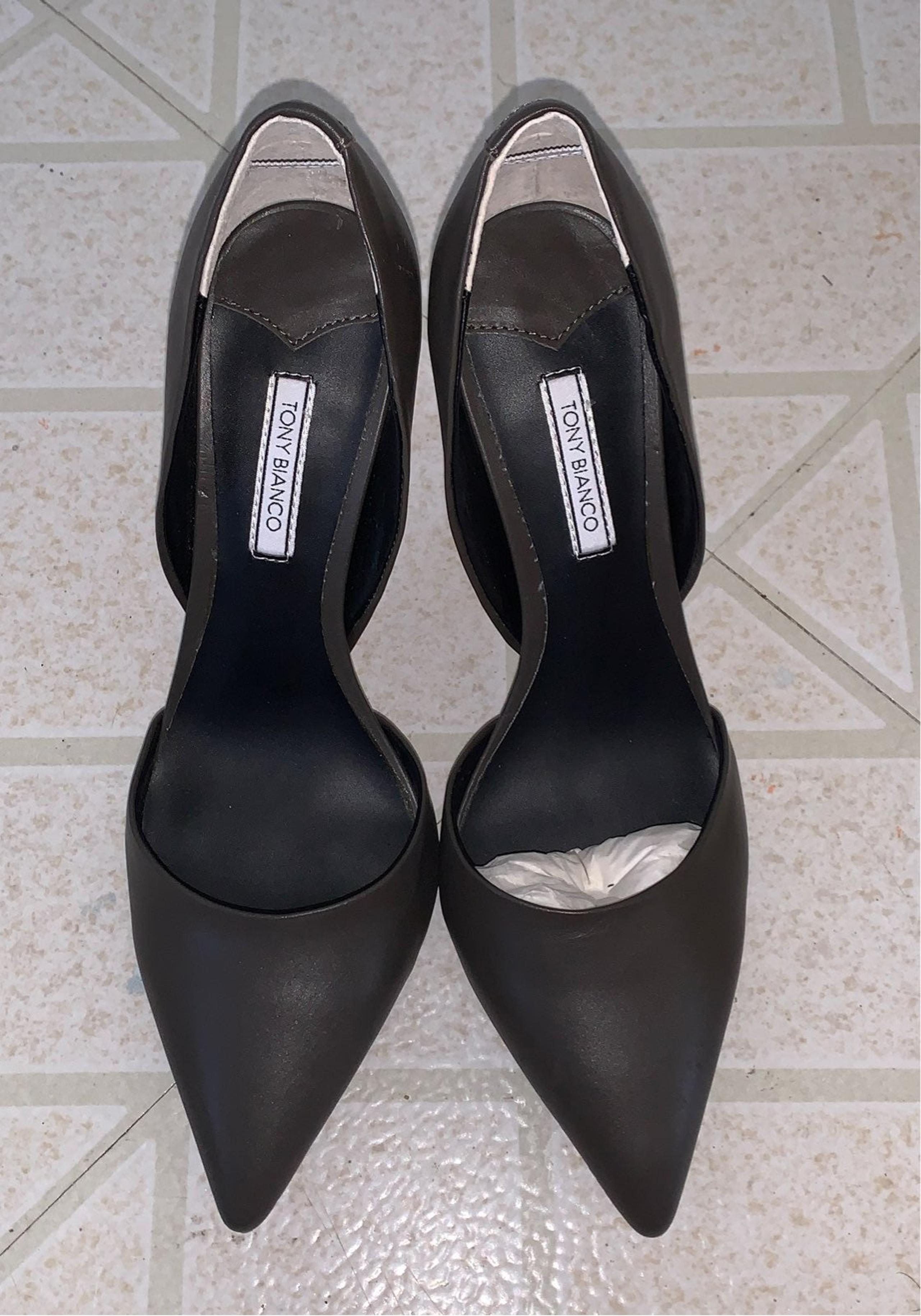 Tony Bianco Drive stiletto Ash Capretto