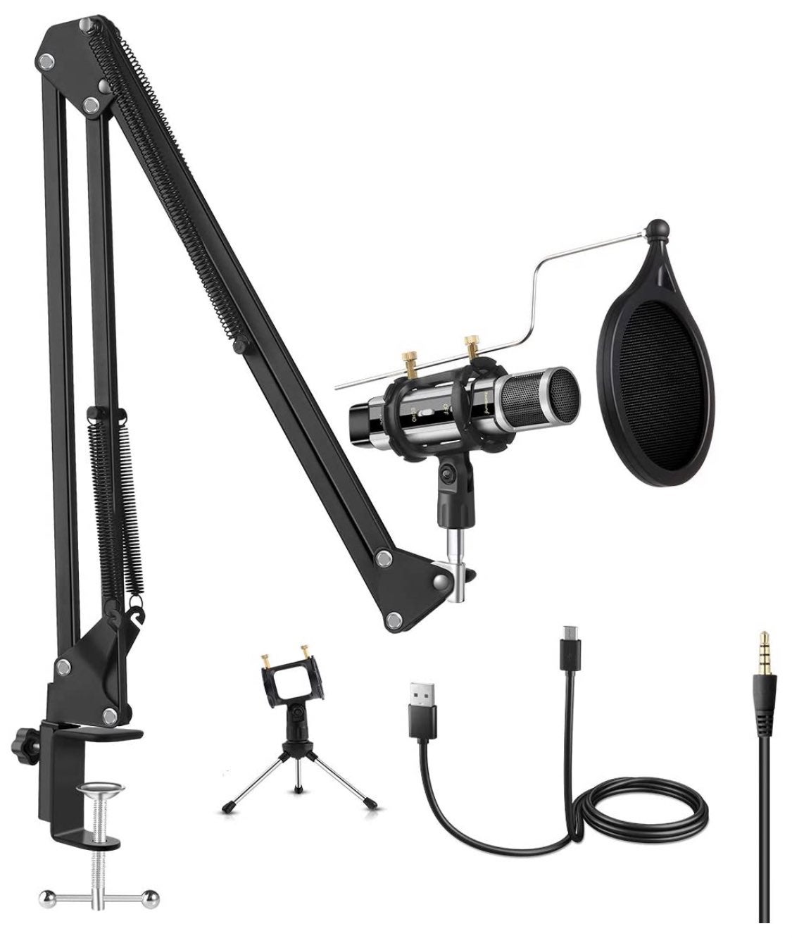 Condenser USB Microphone Kit