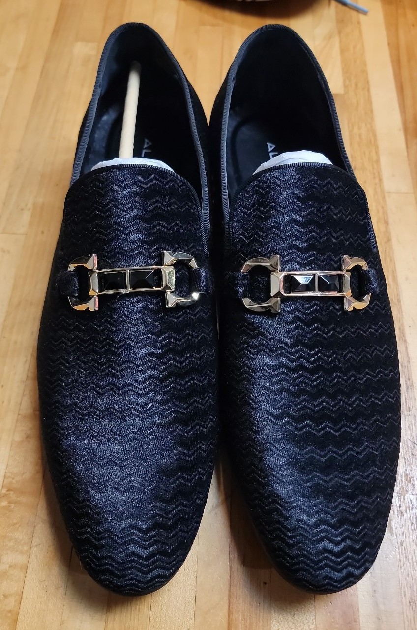 Aldo Bowtie Loafers Black size 11