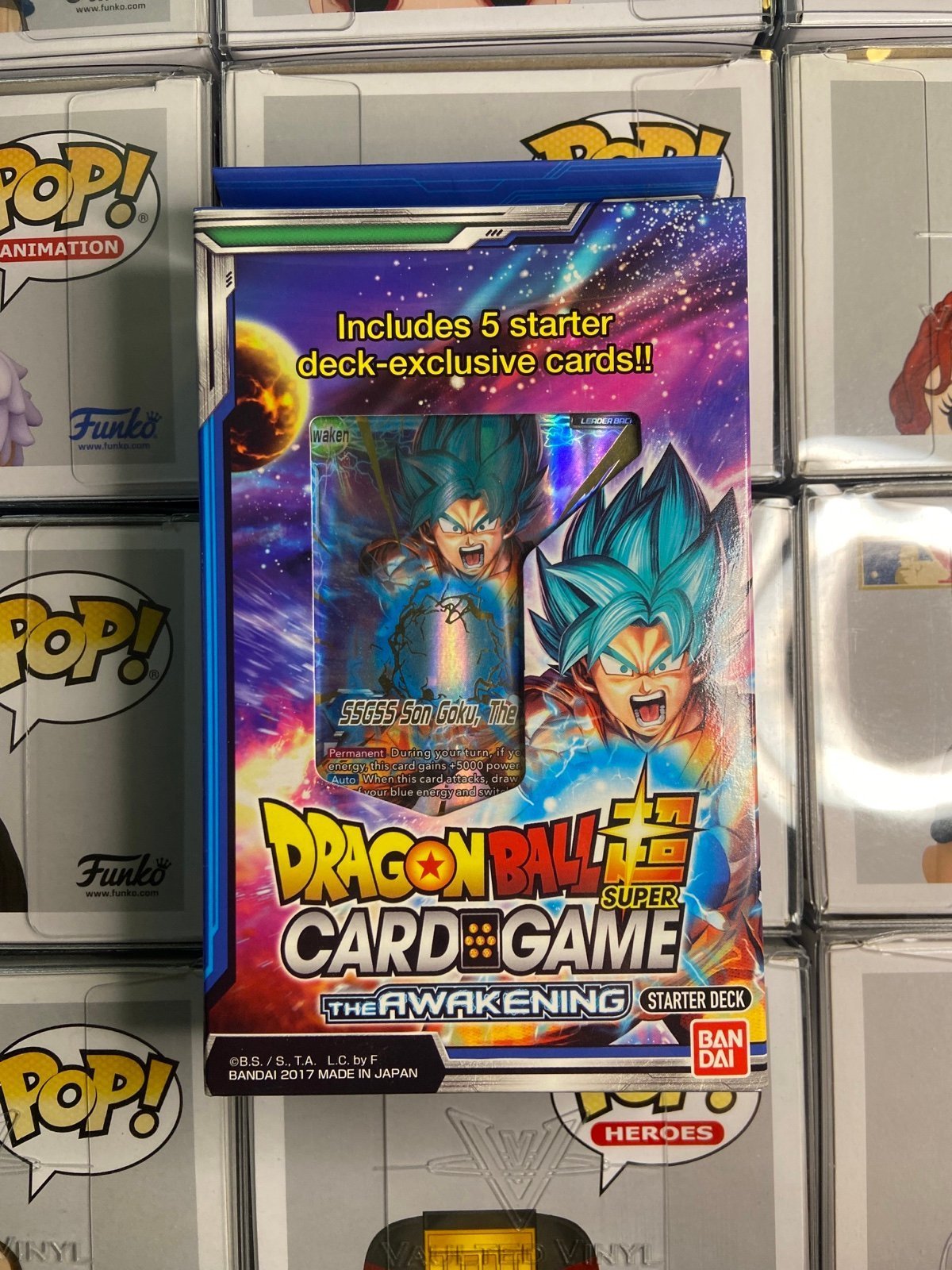 Dragon Ball Super Card Game: The Awakening Starter Deck SEALED