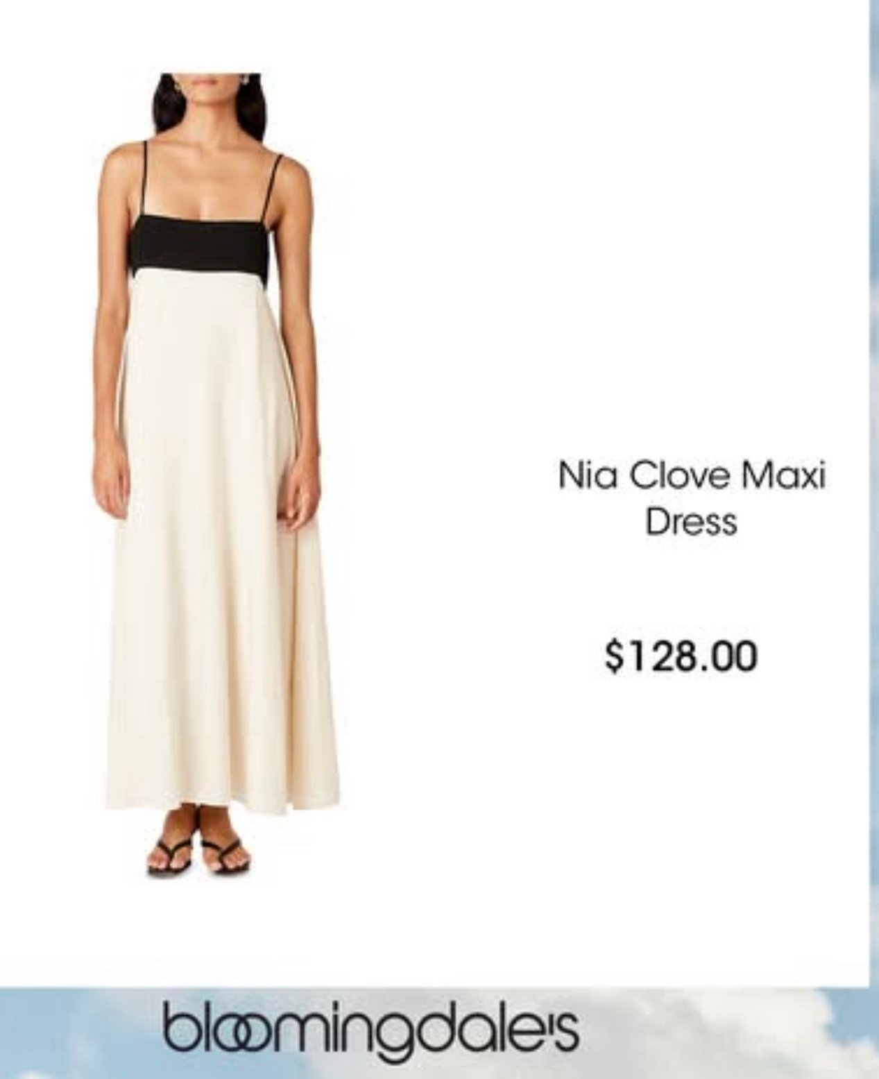 Bloomingdale’s House of Harlow 1060 Clove Maxi Dress size. 6