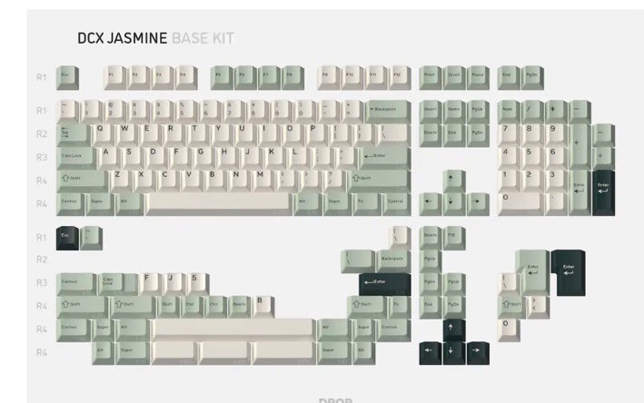 DROP DCX JASMINE KEYCAP SET