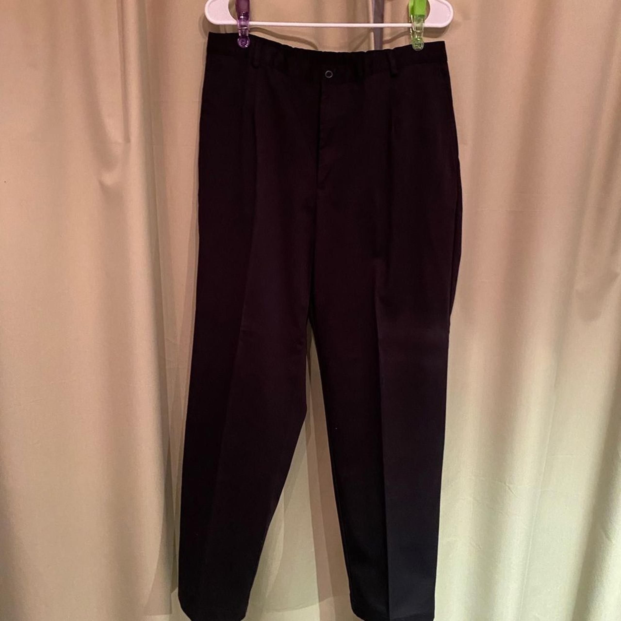 Women's Lands End Black Dress Pants