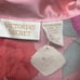Victorias Secret Gold Label Pink Floral PJ Shirt M/L Satin Top Deadstock 90s