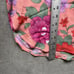 Victorias Secret Gold Label Pink Floral PJ Shirt M/L Satin Top Deadstock 90s