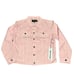 Neon Blonde Dreamer Distressed Denim Jacket Pink Quartz NWT Size Medium