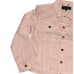 Neon Blonde Dreamer Distressed Denim Jacket Pink Quartz NWT Size Medium