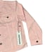 Neon Blonde Dreamer Distressed Denim Jacket Pink Quartz NWT Size Medium
