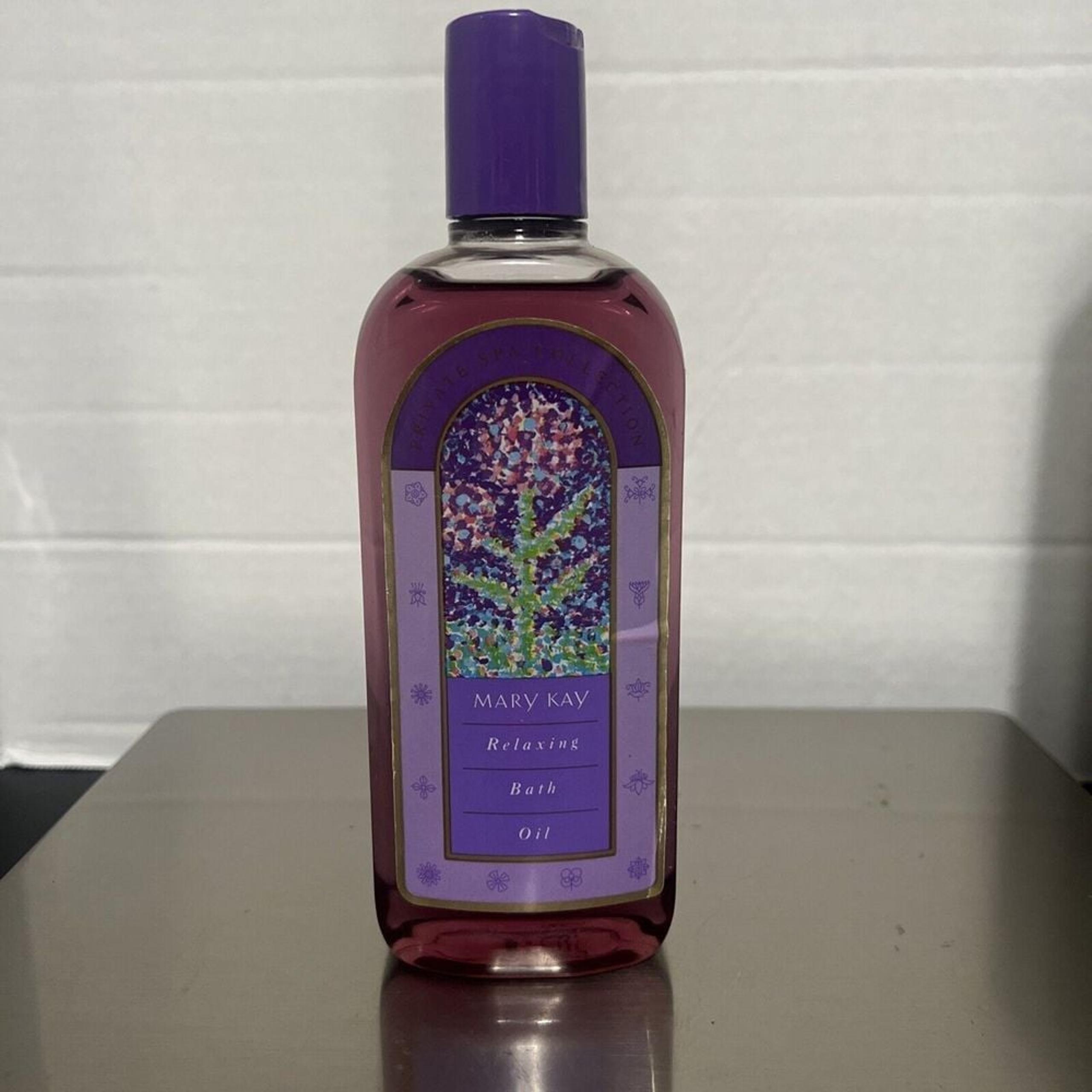 Vintage Mary Kay Private Spa Collection Relaxing Bath Oil