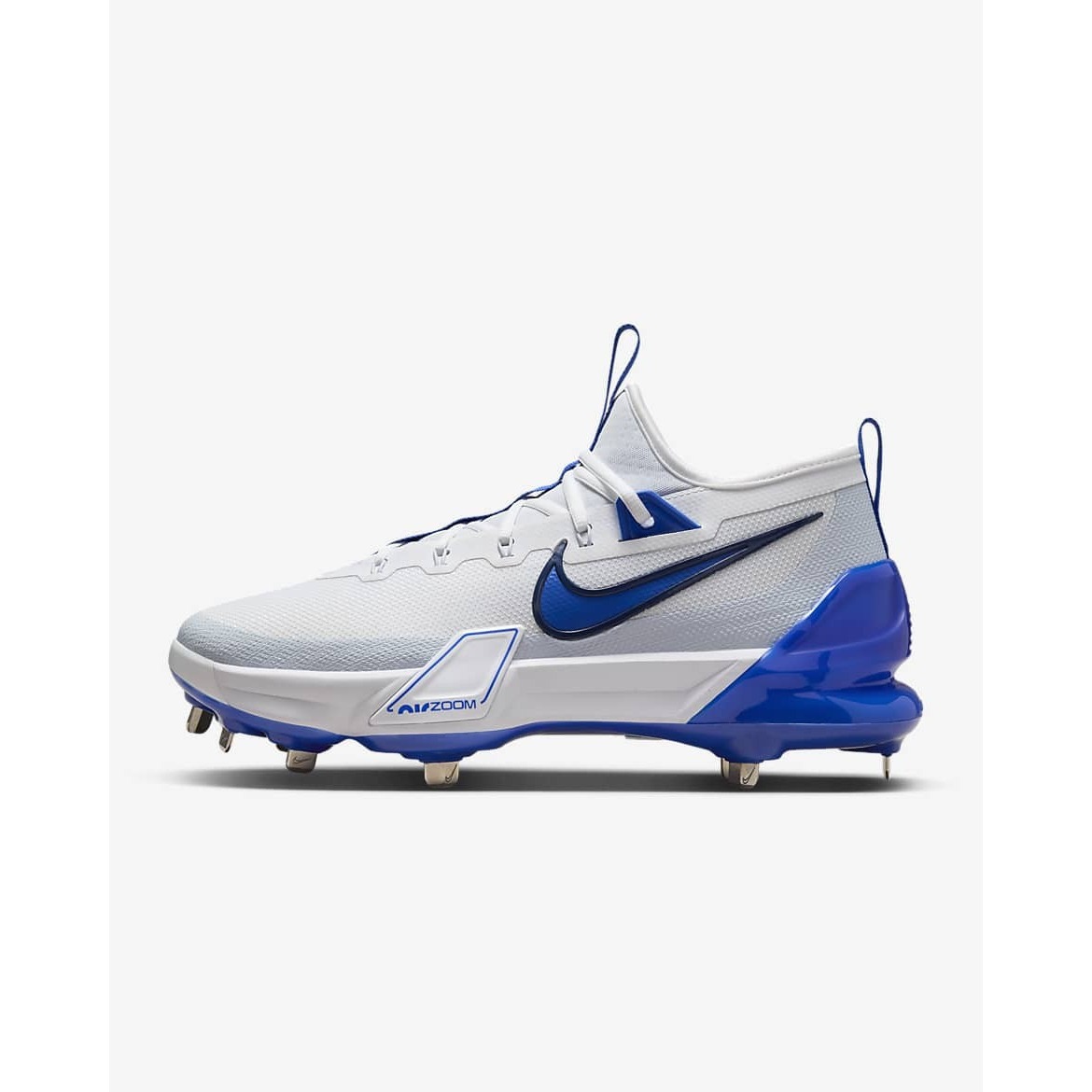 New Nike Force Zoom Trout 9 Elite Blue White Baseball FB2906-105 Mens Sz 8.5