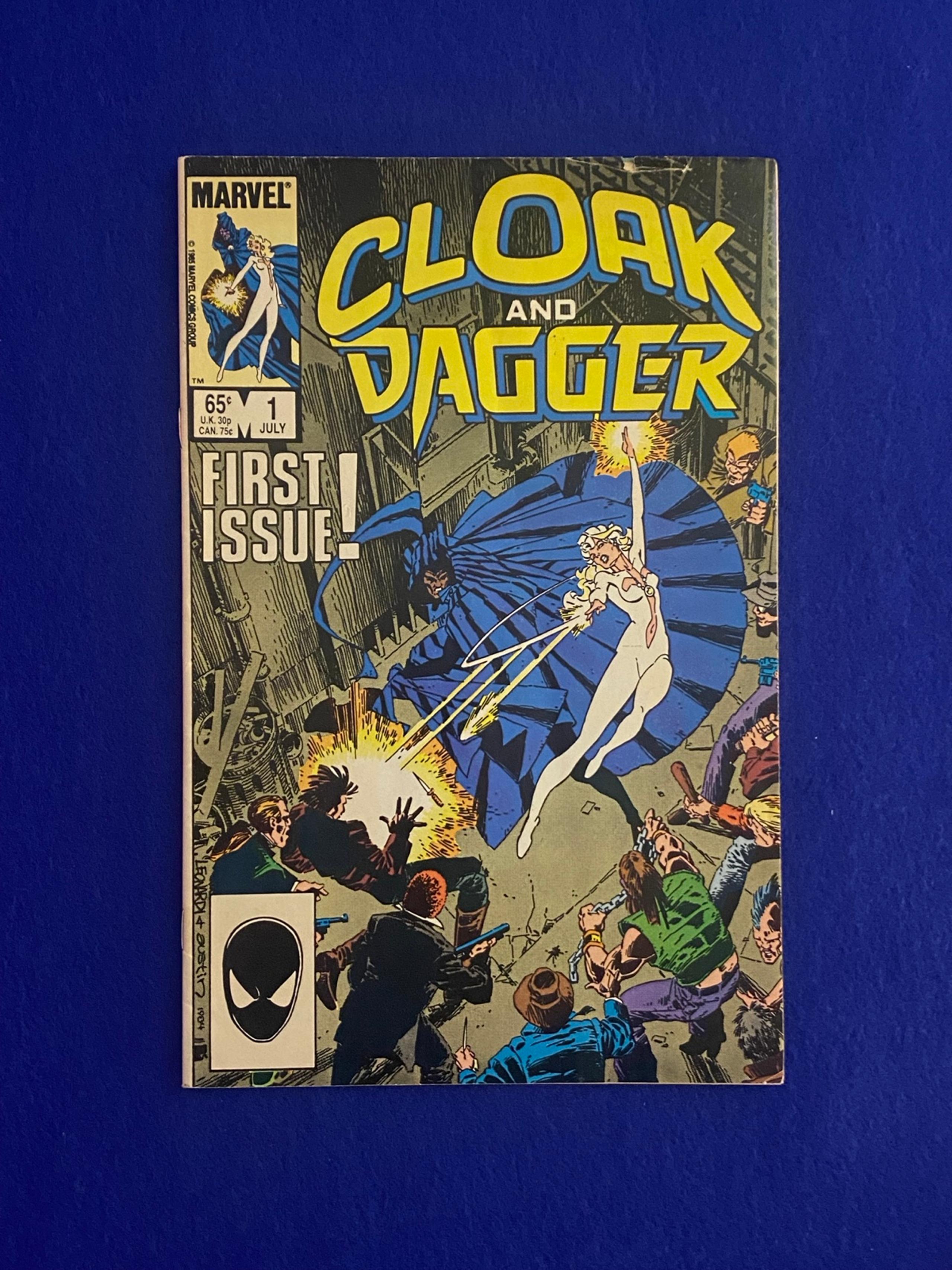 Cloak and Dagger Marvel Comics Book #1 July vintage First issue 1985