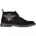 INC Darius Patch Chukkas Boots For Macy's Men's Size 8.5 Black Suede