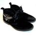 INC Darius Patch Chukkas Boots For Macy's Men's Size 8.5 Black Suede