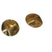 Vintage Monet Hammered 80’s Dome Earrings