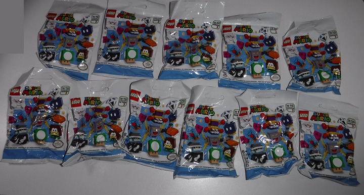 LEGO Super Mario 71394 Character Pack Series 3 Blind Bag NEW & SEALED Lot of 11