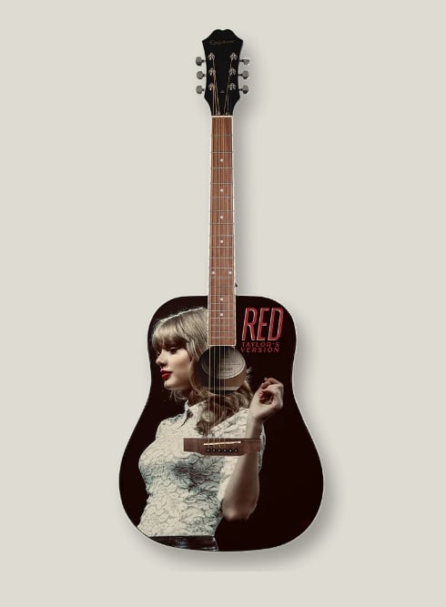 *Brand New In Box* OFFICIAL Taylor Swift Red (Taylor’s Version) Acoustic Guitar