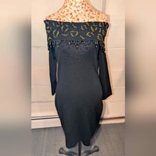 vintage Carole Little evening dress