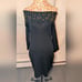 vintage Carole Little evening dress