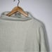 Anthropologie Saturday Sunday Aqua Funnel Mock Neck Pullover Sweater Size Large