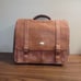 Samsonite Leather Briefcase Laptop Case Saddlebag