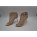 BADGLEY MISCHKA Mesh Flowers/Clear Stones/Open Peep-Toe Stiletto Pumps Size 10,