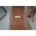 BADGLEY MISCHKA Mesh Flowers/Clear Stones/Open Peep-Toe Stiletto Pumps Size 10,