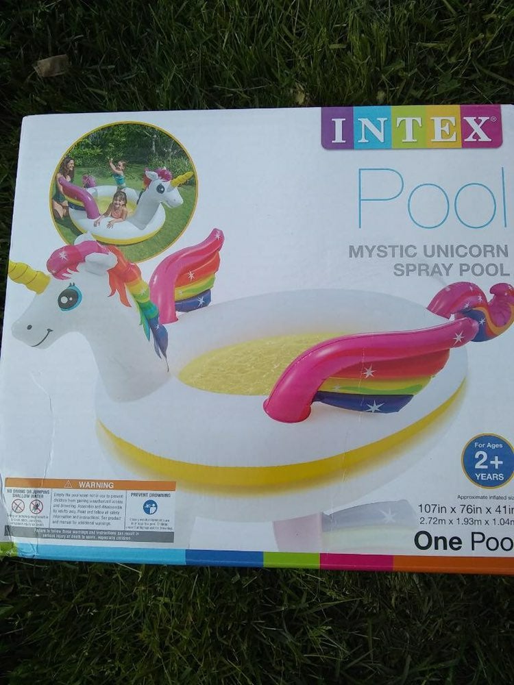 Intex Mystic Unicorn Spray Pool