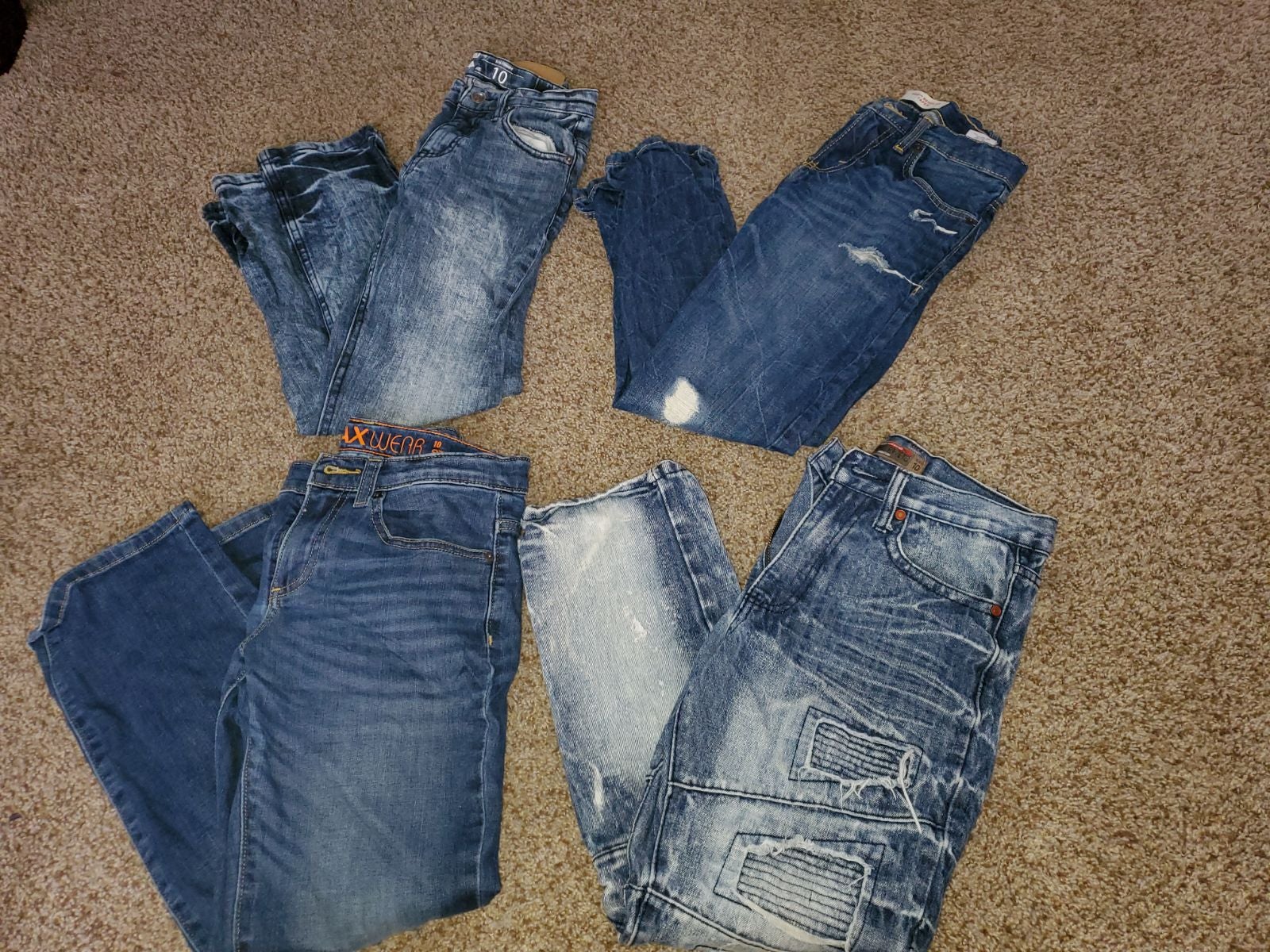 Boys jeans size 10