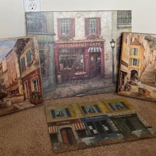 Canvas wall decor