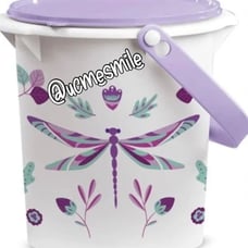 Tupperware Dreamy Dragonfly Giant Canister