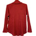 Sonoma SuperSoft Tunic Top/sweater Sz XL Cheeries RED Cowl-neck Ribbed NWT