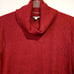 Sonoma SuperSoft Tunic Top/sweater Sz XL Cheeries RED Cowl-neck Ribbed NWT