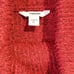 Sonoma SuperSoft Tunic Top/sweater Sz XL Cheeries RED Cowl-neck Ribbed NWT