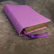 NKJV New King James Version womens study Bible purple leather